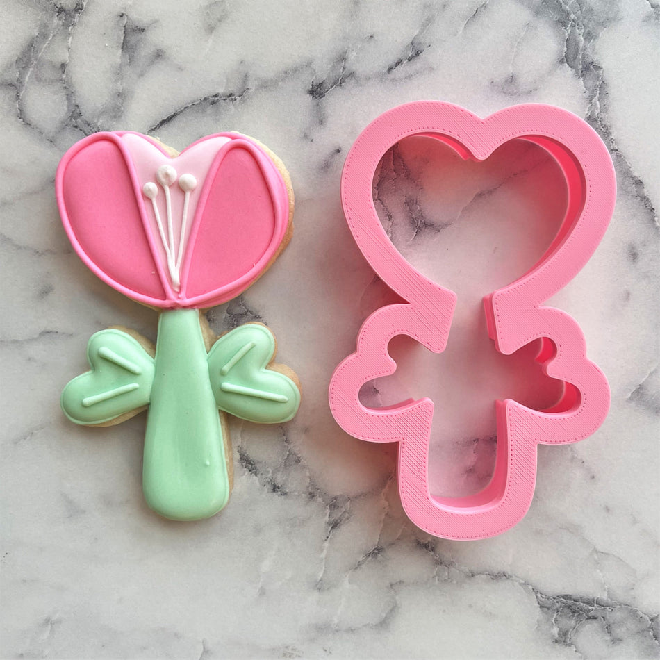 Heart Flower Cookie Cutter