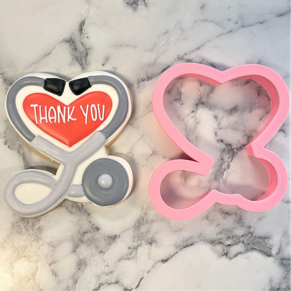 Stethoscope Heart Cookie Cutter