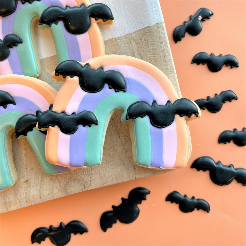 Hippie Bat Rainbow Cookie Cutter