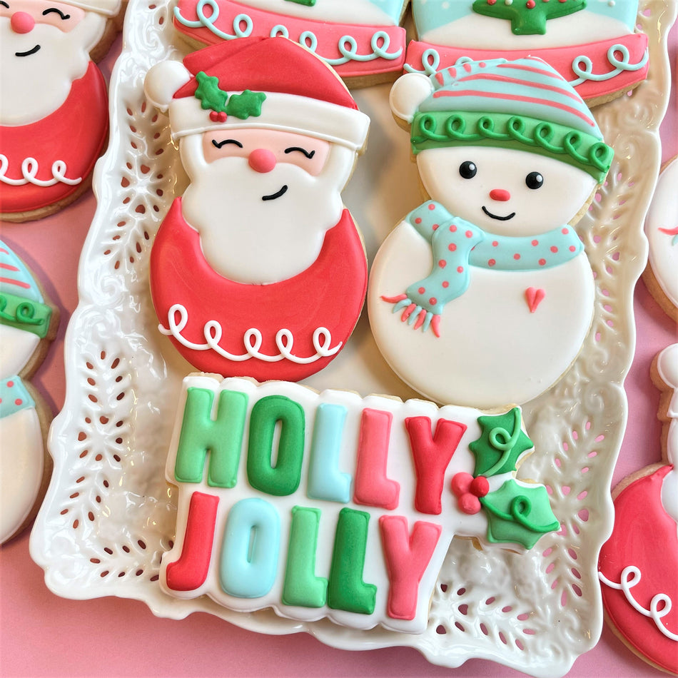 Santa Snowman Cookie Cutter