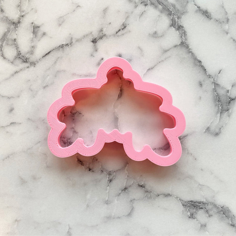 Holly Leaves with Berries Cookie Cutter