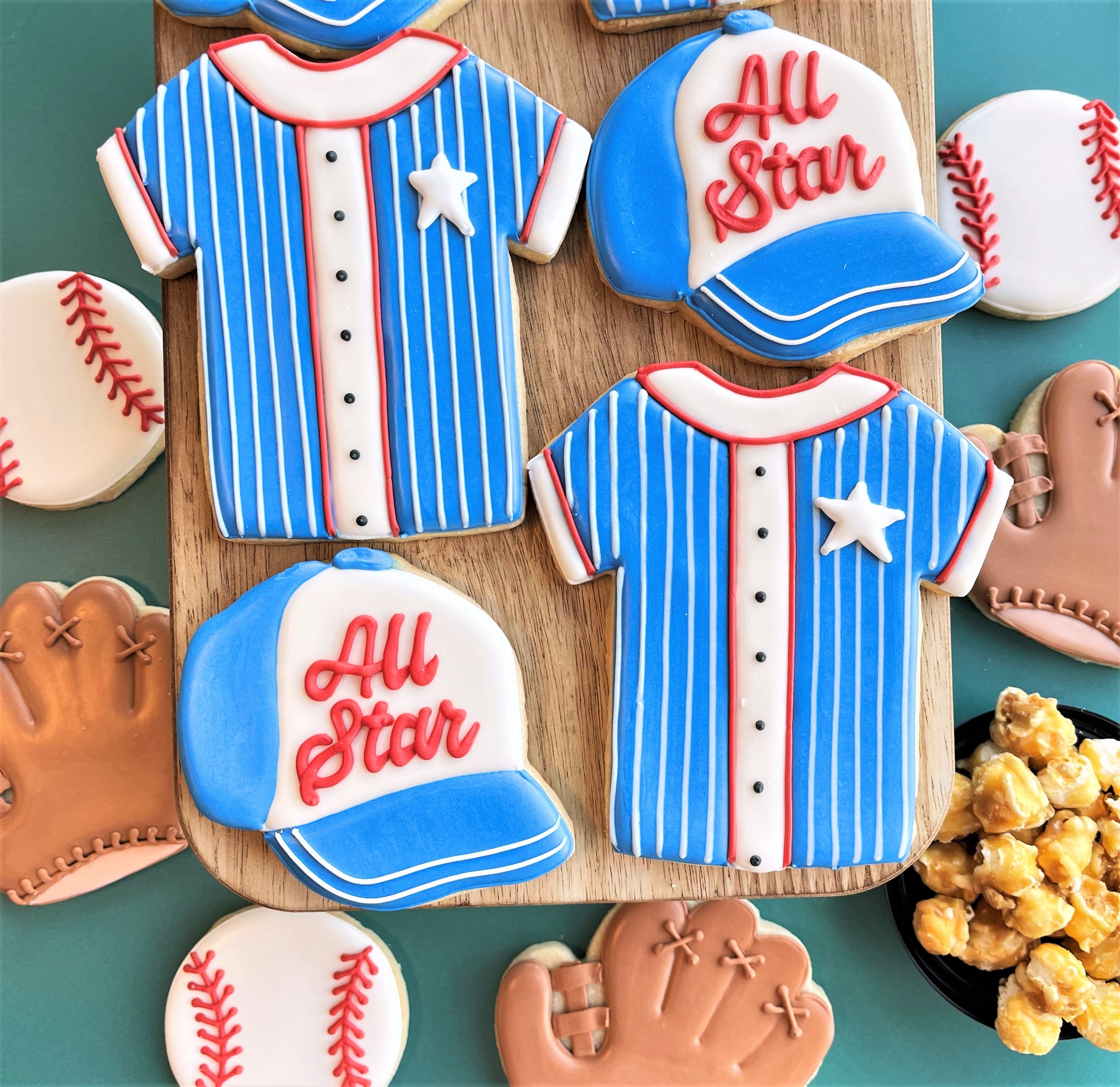 Baseball Cutter, Cute Baseball Jersey Shirt Cookie Cutter, Sports Cook –  Alex's Cutters
