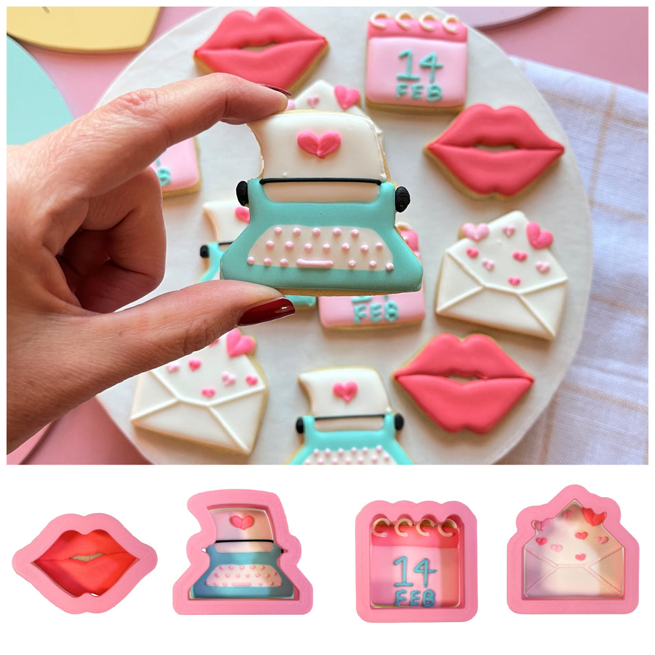 Mini Just My Type Cookie Cutter BUNDLE