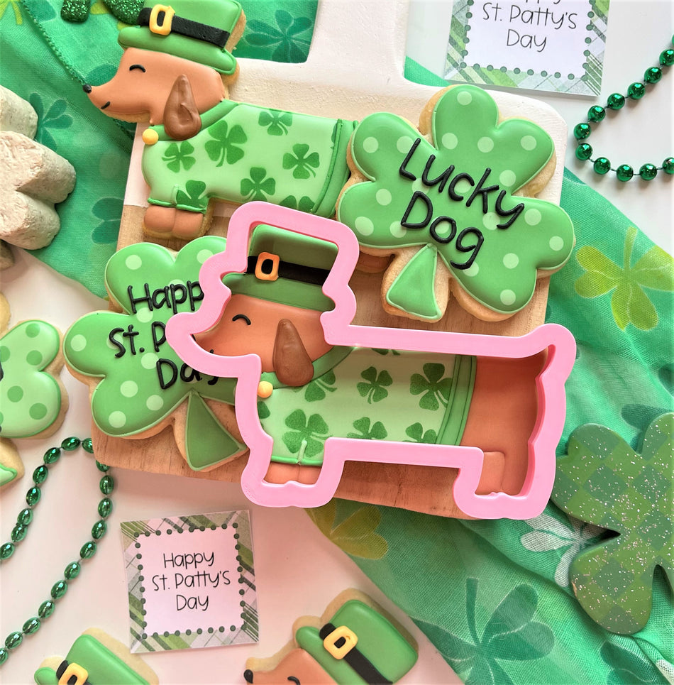 Lucky Dog Cookie Cutter