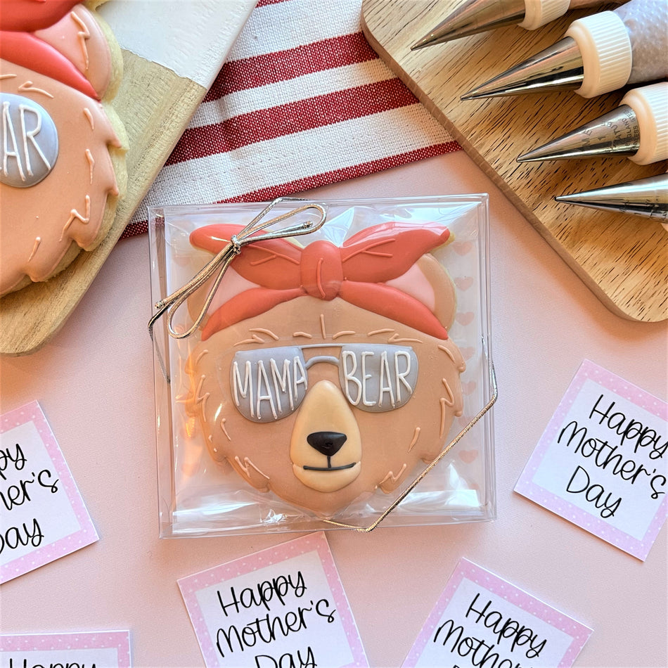 Mama Bear Face Cookie Cutter