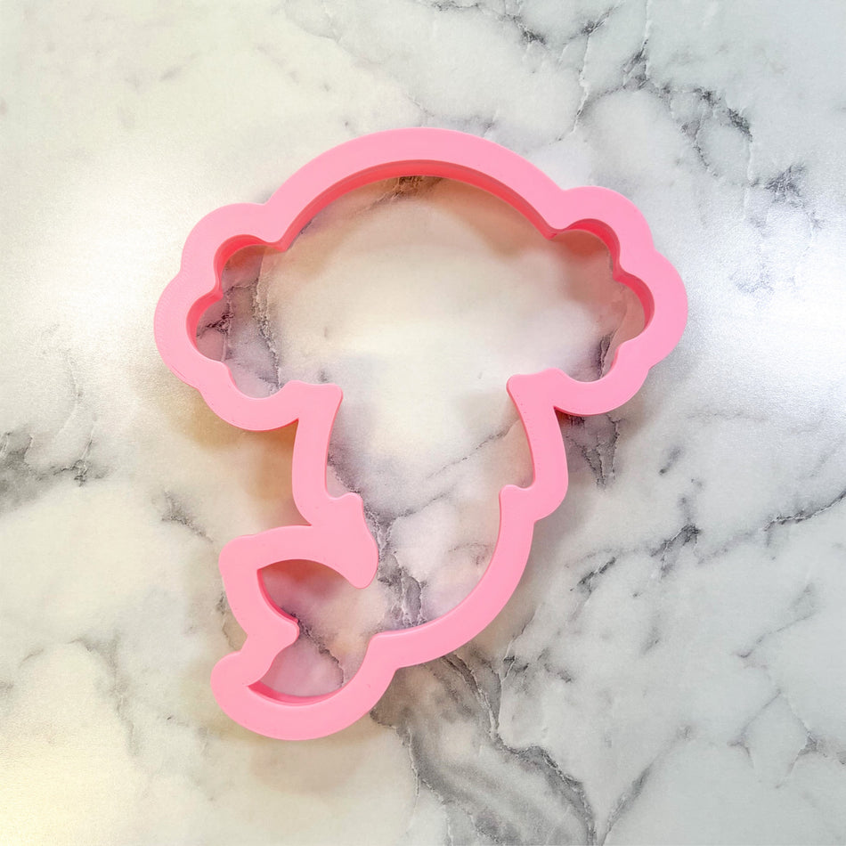 Mermaid with Buns Flour Box Club Cookie Cutter