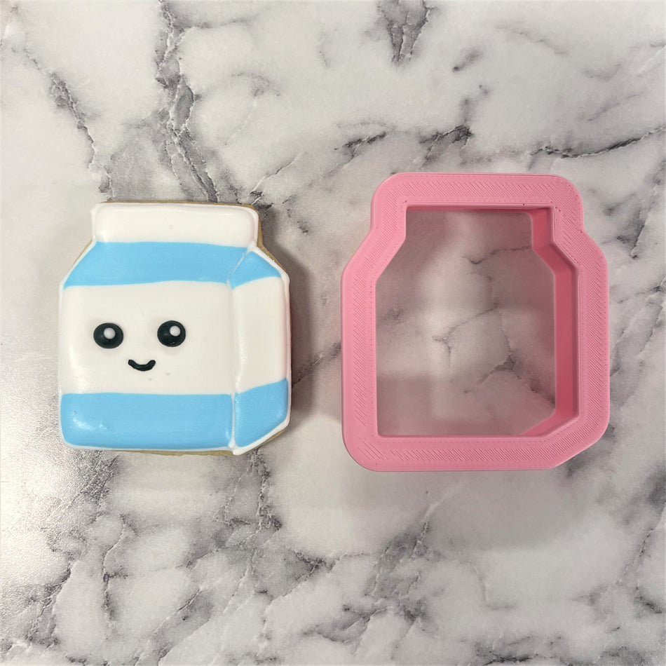 Mini Milk Box Cookie Cutter