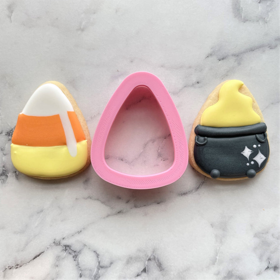 MINI Candy Corn Cookie Flip Cutter
