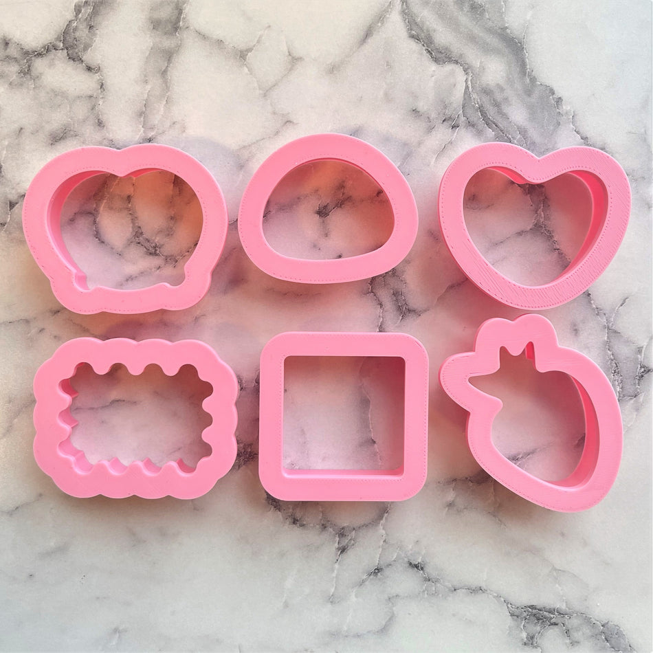 MINI Chocolate Pieces Cookie Cutter Set