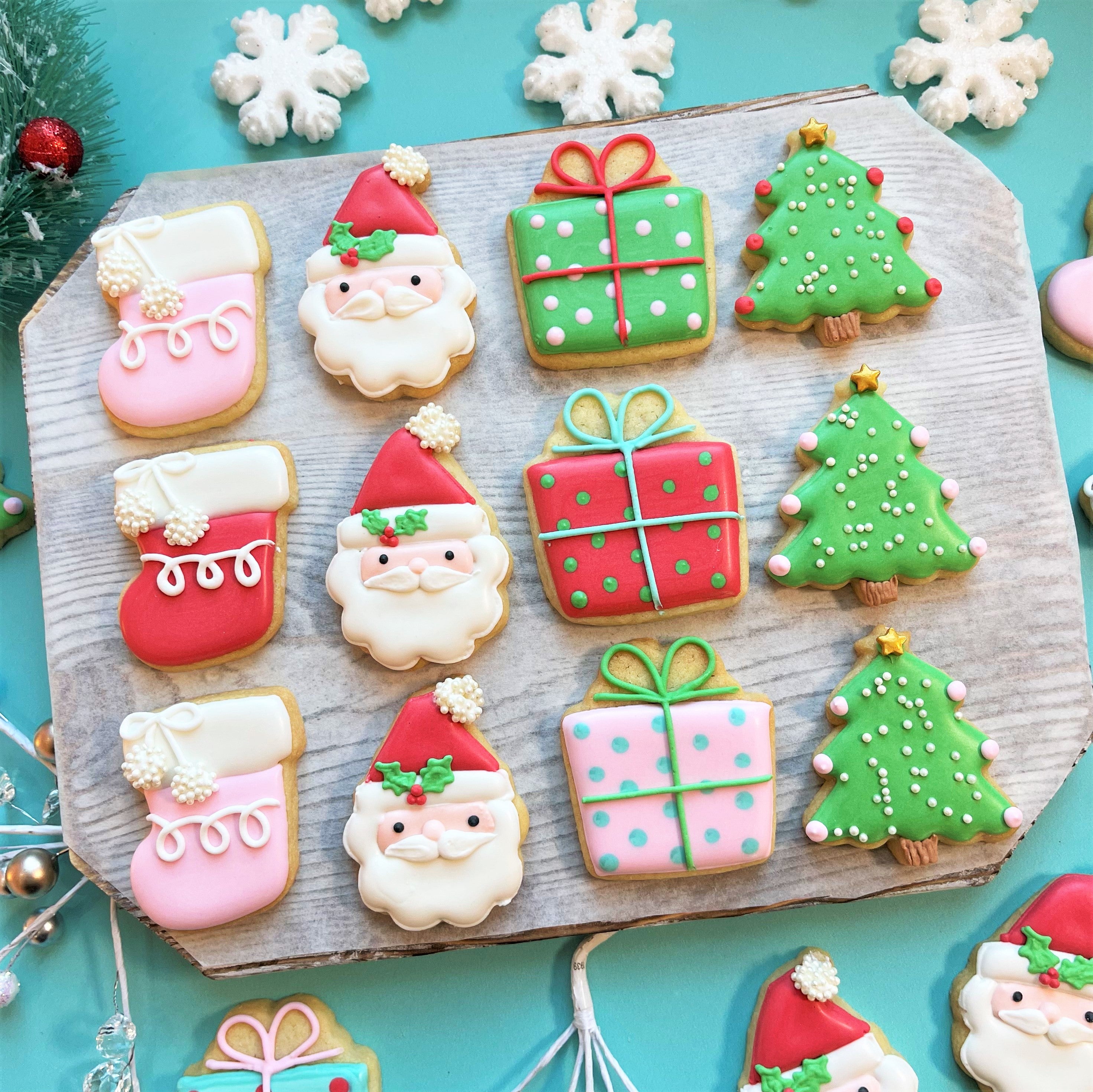 Mini Classic Christmas Stocking Cookie Cutter