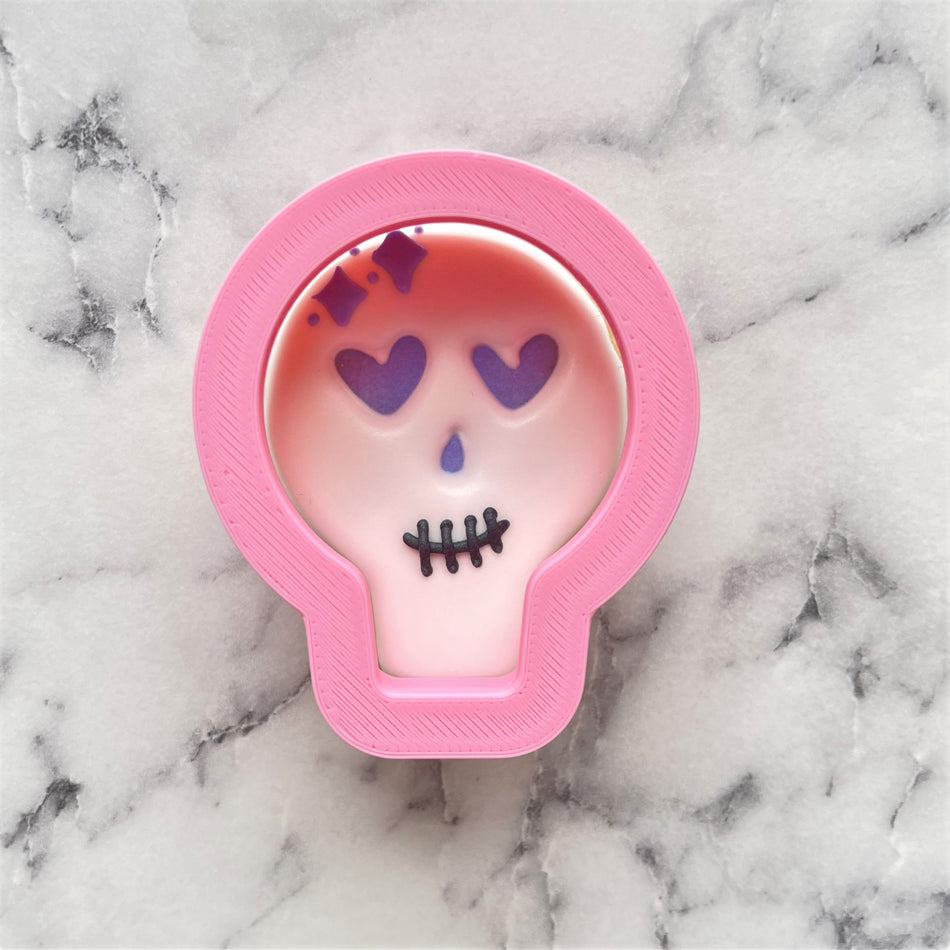 MINI Skull Cookie Flip Cutter