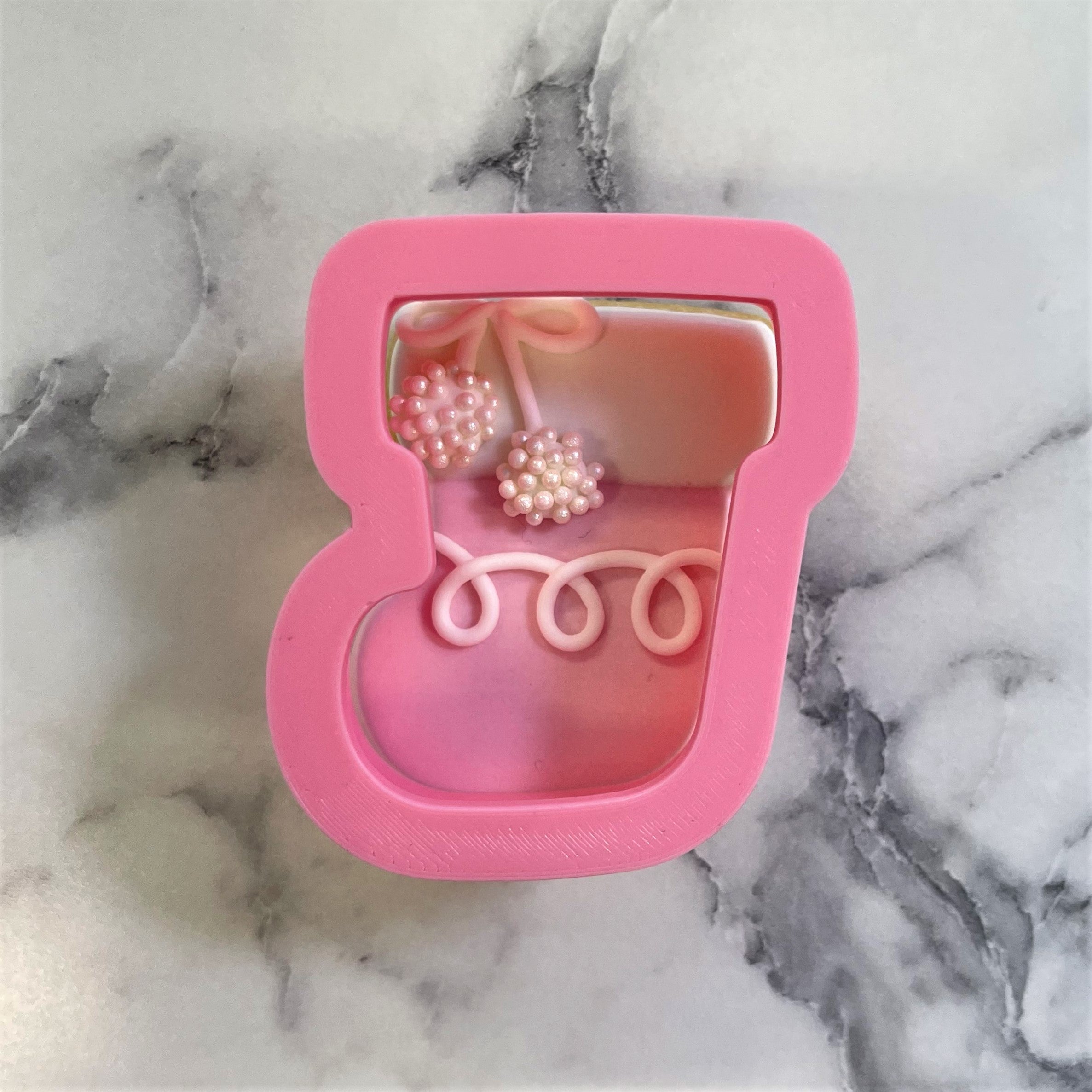 Mini Classic Christmas Stocking Cookie Cutter