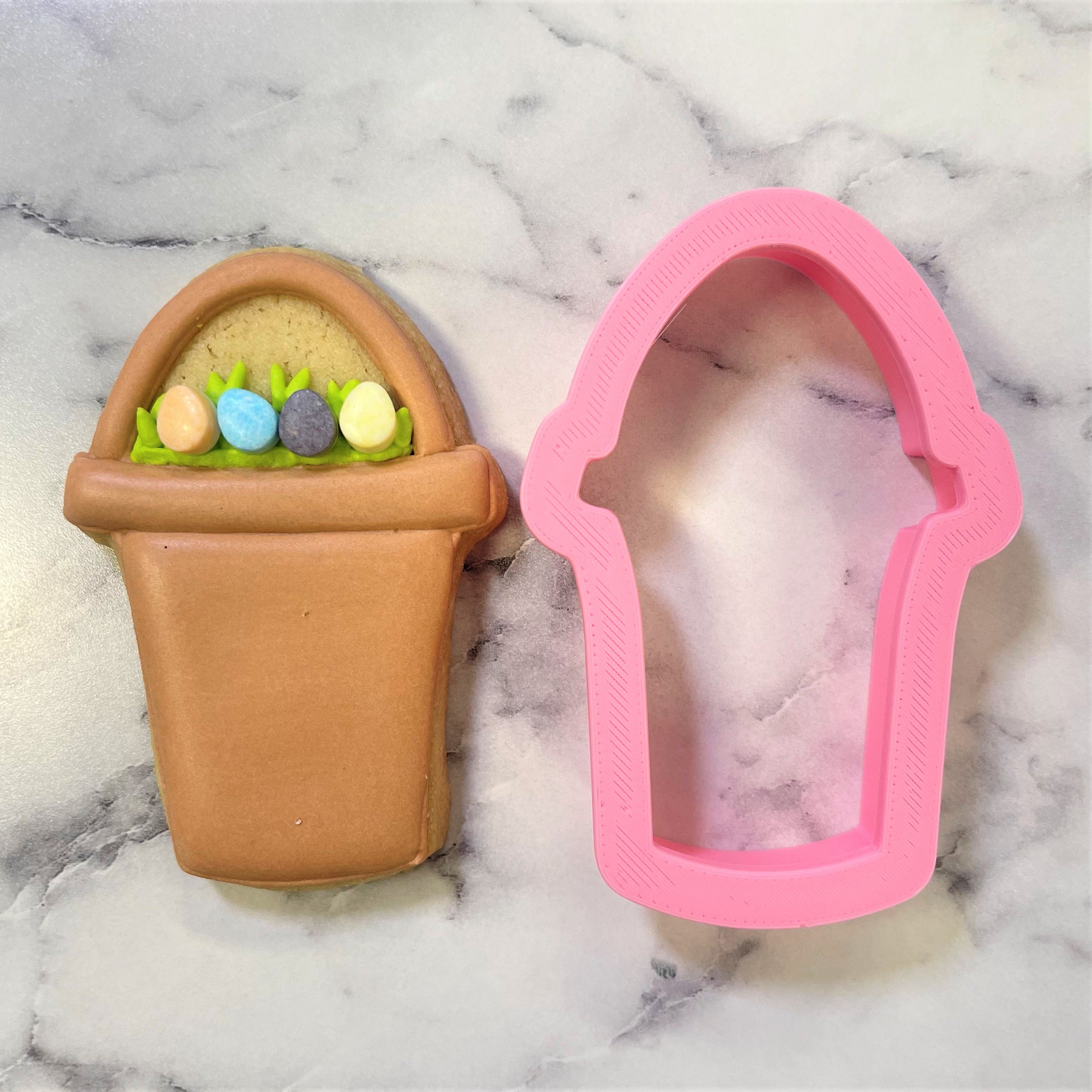 Mini Tall Basket Cookie Cutter