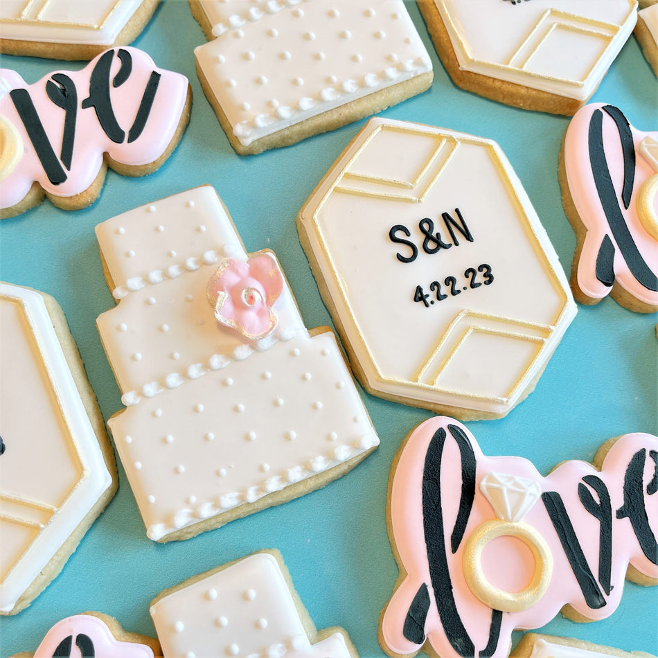 Wedding 3-Tier Cake Cookie Cutter