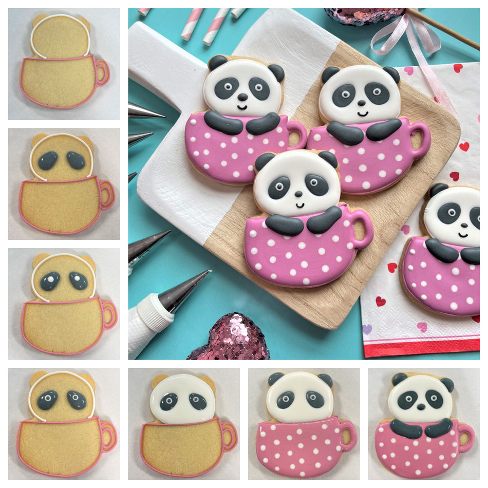 Panda Mug Cookie Cutter