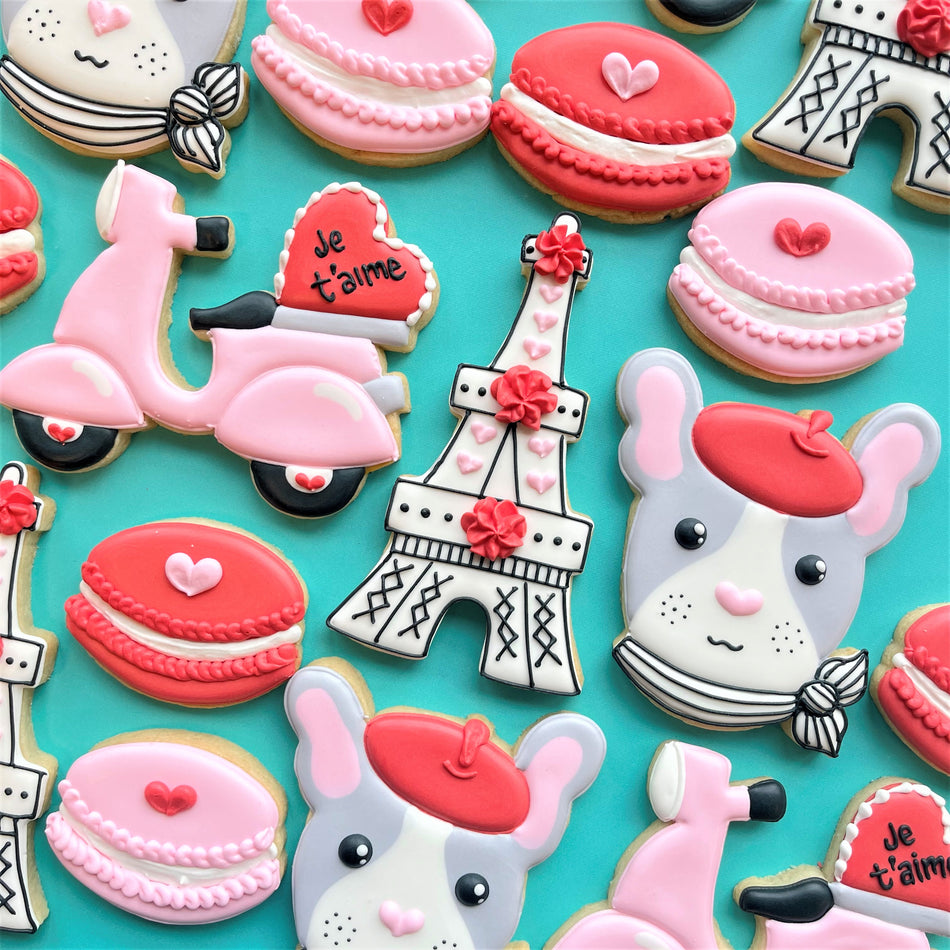 Paris Valentine Cookie Cutter BUNDLE