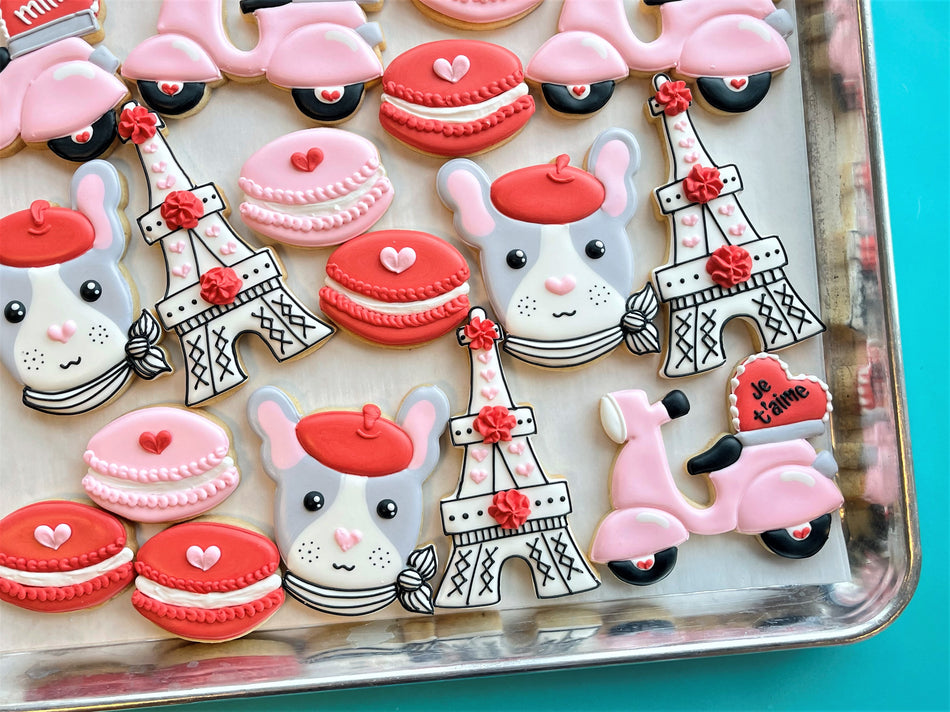 Paris Valentine Cookie Cutter BUNDLE