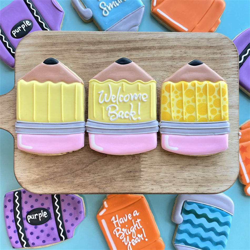 Chubby XL School Tools Cookie Cutter Set