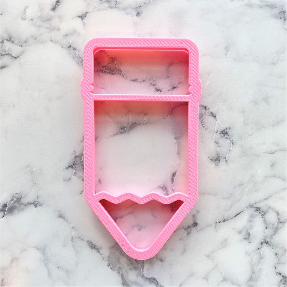 Jumbo Pencil 3-in-1 Multi-Cookie Cutter