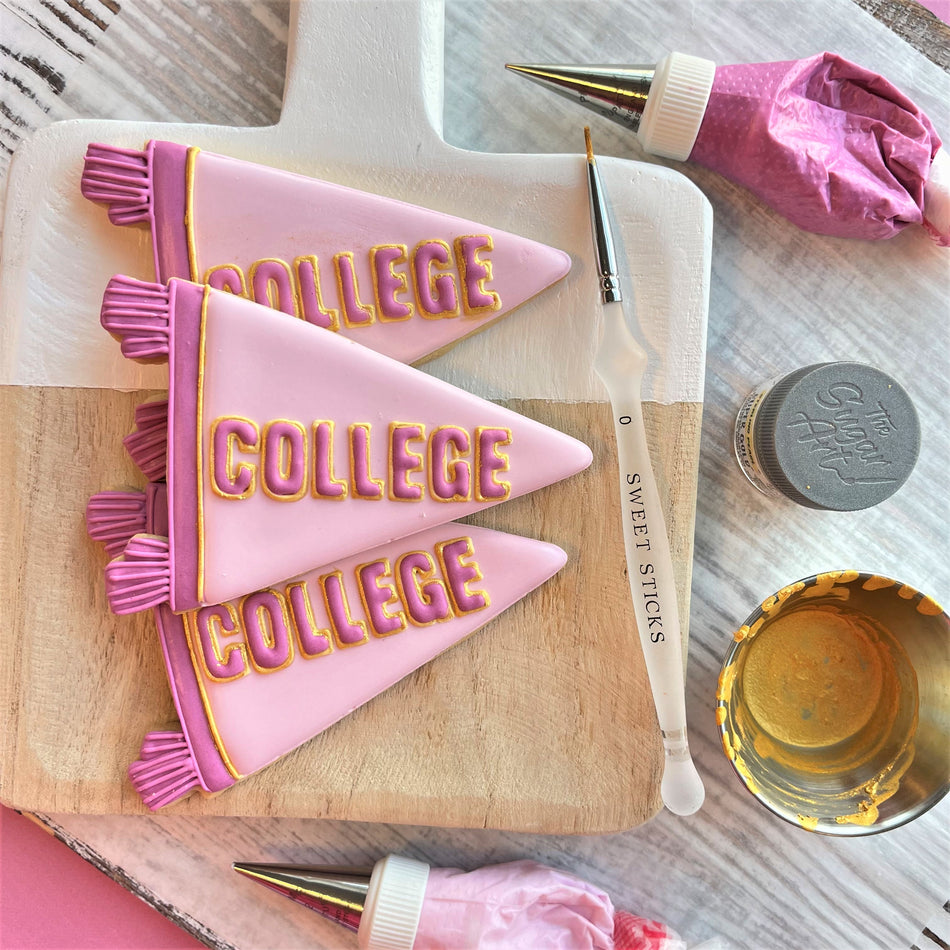 Back to College Cookie Cutter Set with Stencil