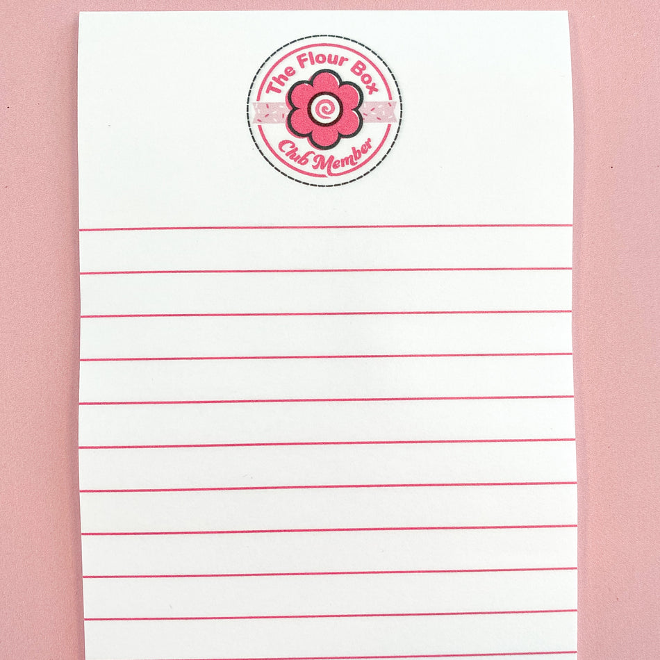 Flour Box Club Post-it Pad