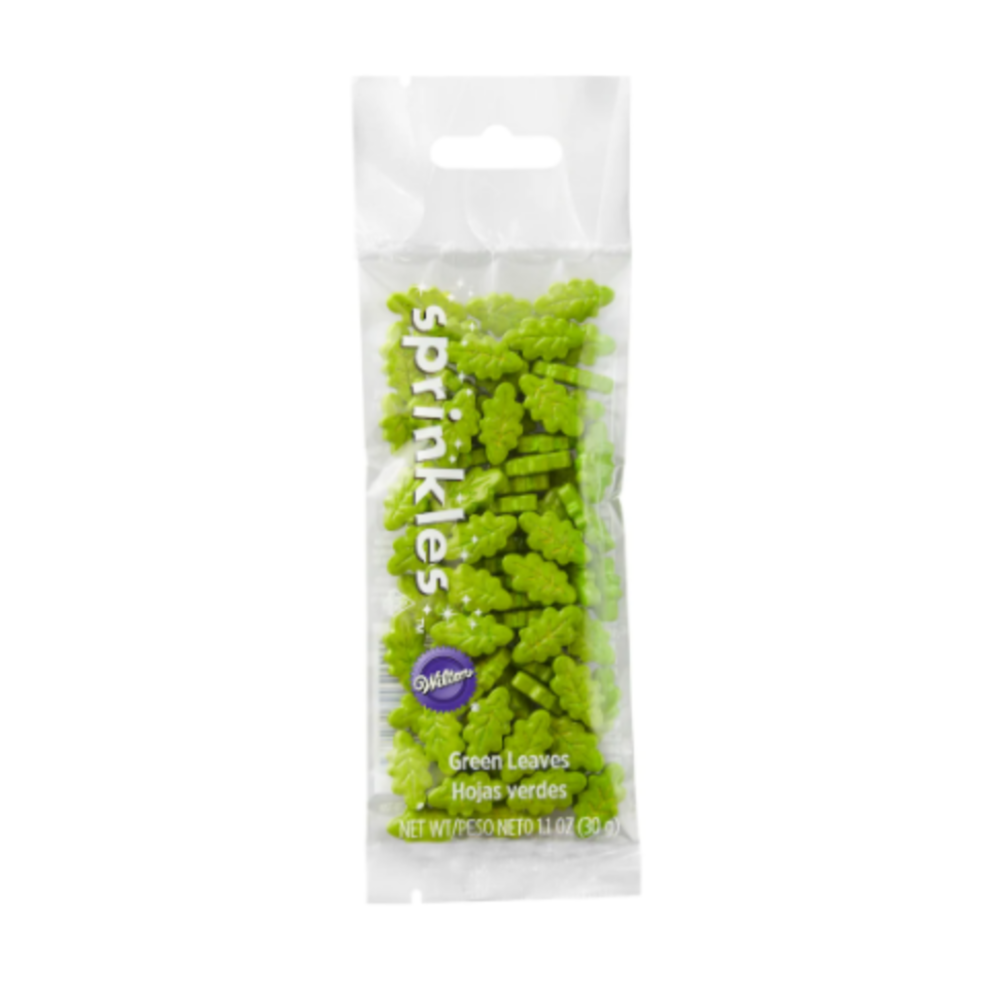 Green Leaf SMALL Sprinkle Pouch