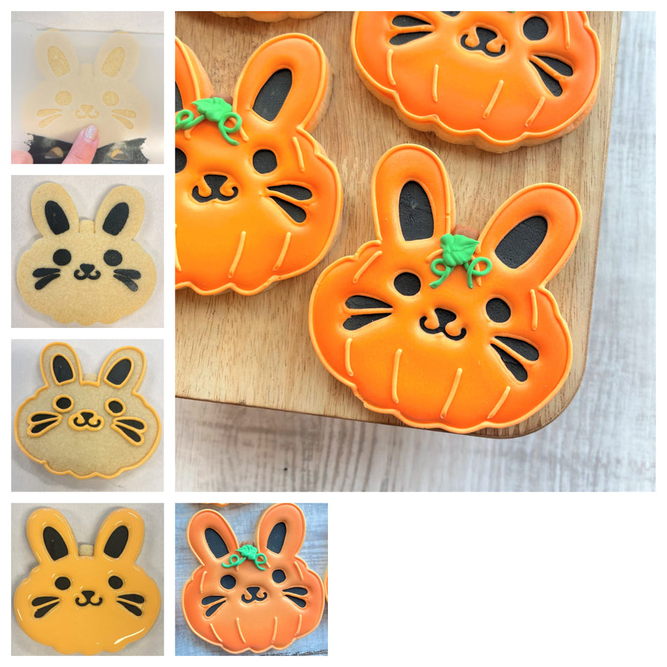 Pumpkin Bunny Cookie Cutter