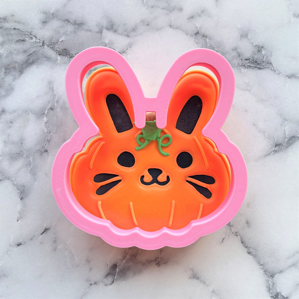 Pumpkin Bunny Cookie Cutter