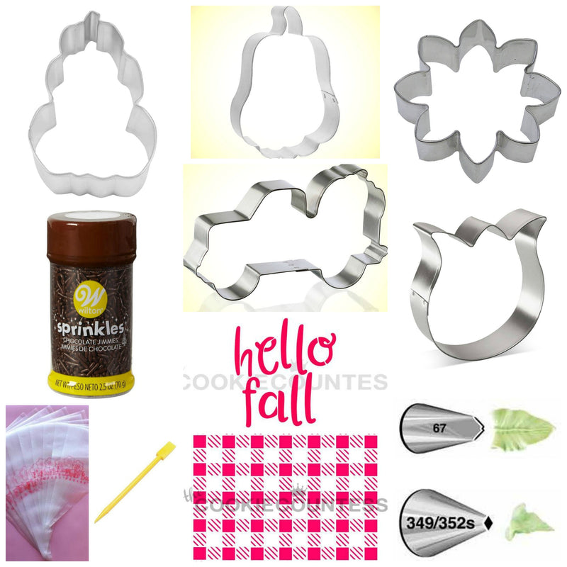 Pumpkin Patch Cookie Decorating Kit