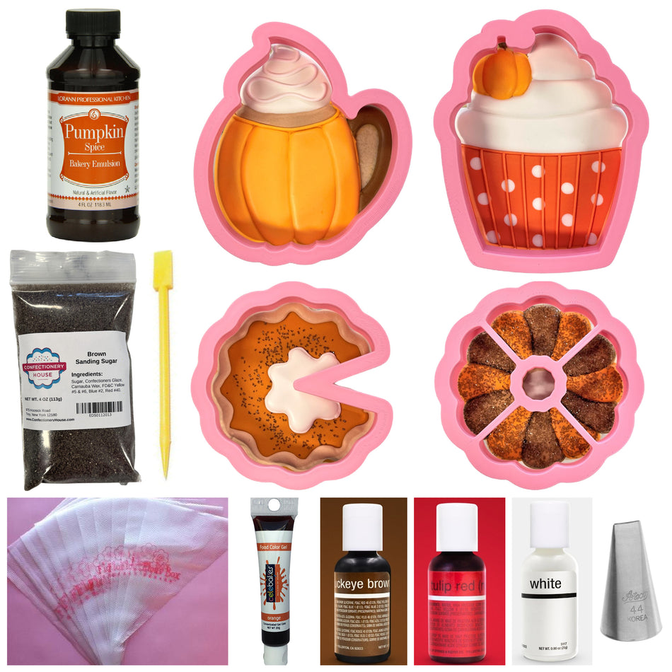 Pumpkin Spice Cookie Decorating Kit