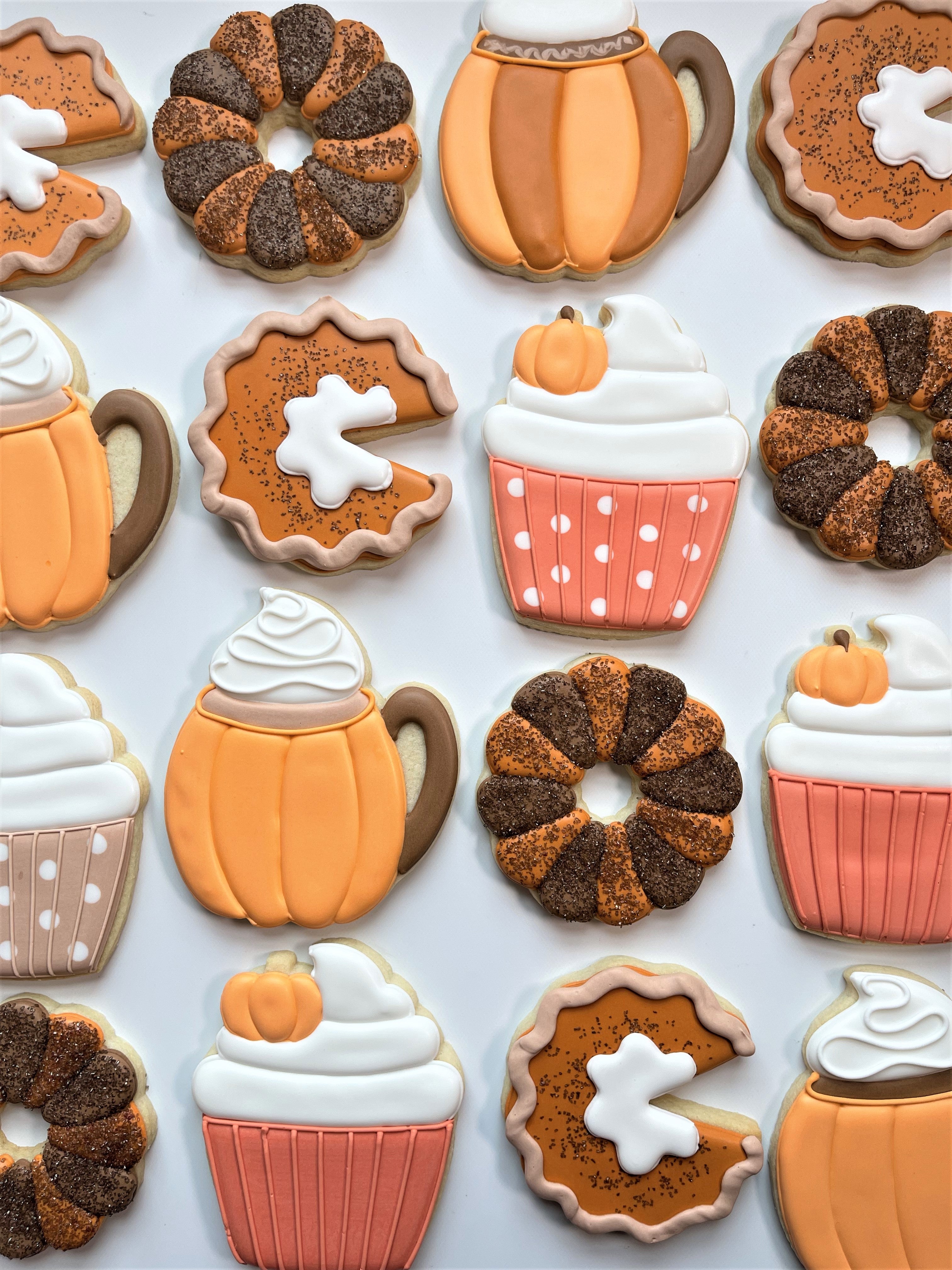 Pumpkin Spice Cookie Decorating Class Recording