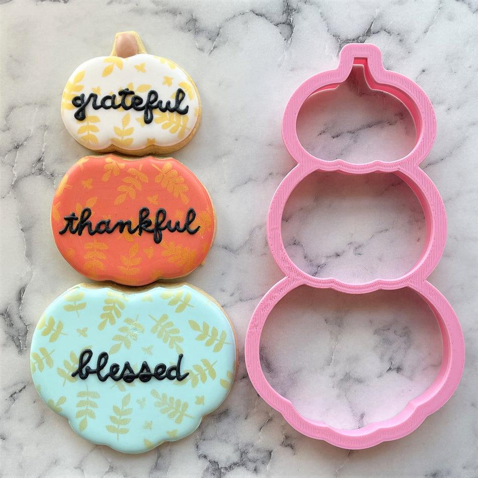 Pumpkin Stack 3-in-1 Multi-Cookie Cutter