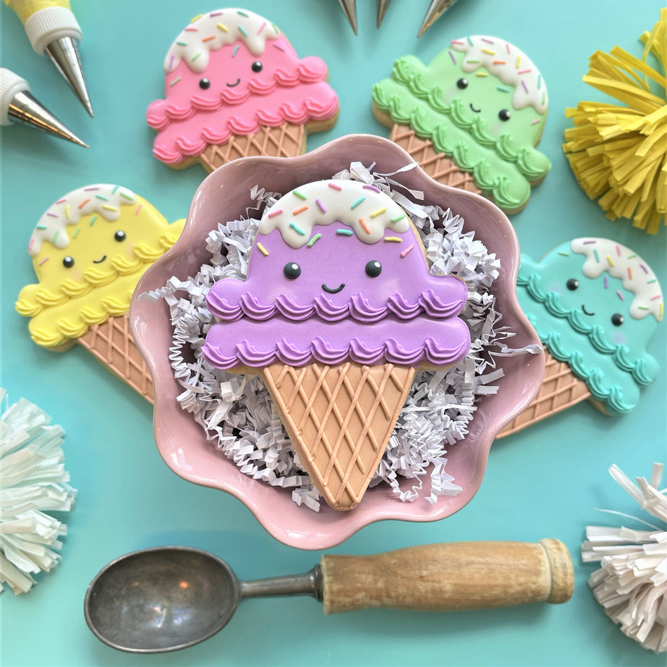 Ice Cream Cone Cookie Cutter