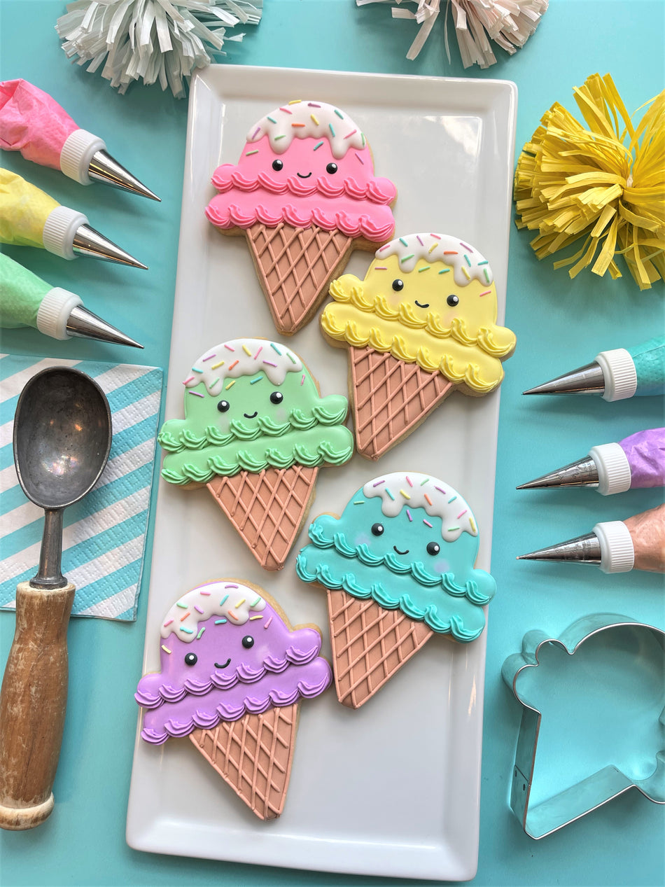 Ice Cream Cone Cookie Cutter