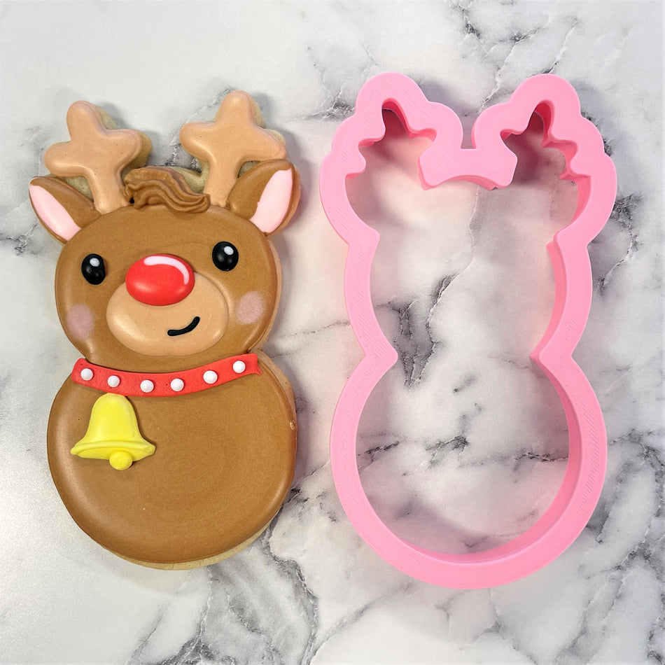 Reindeer Roly Poly Cookie Cutter