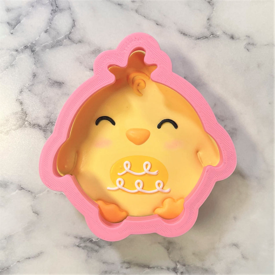 Round Chick Cookie Cutter