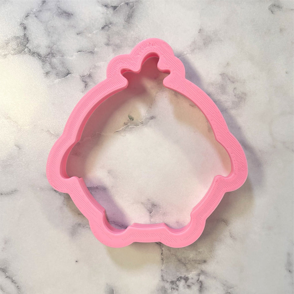 Round Chick Cookie Cutter
