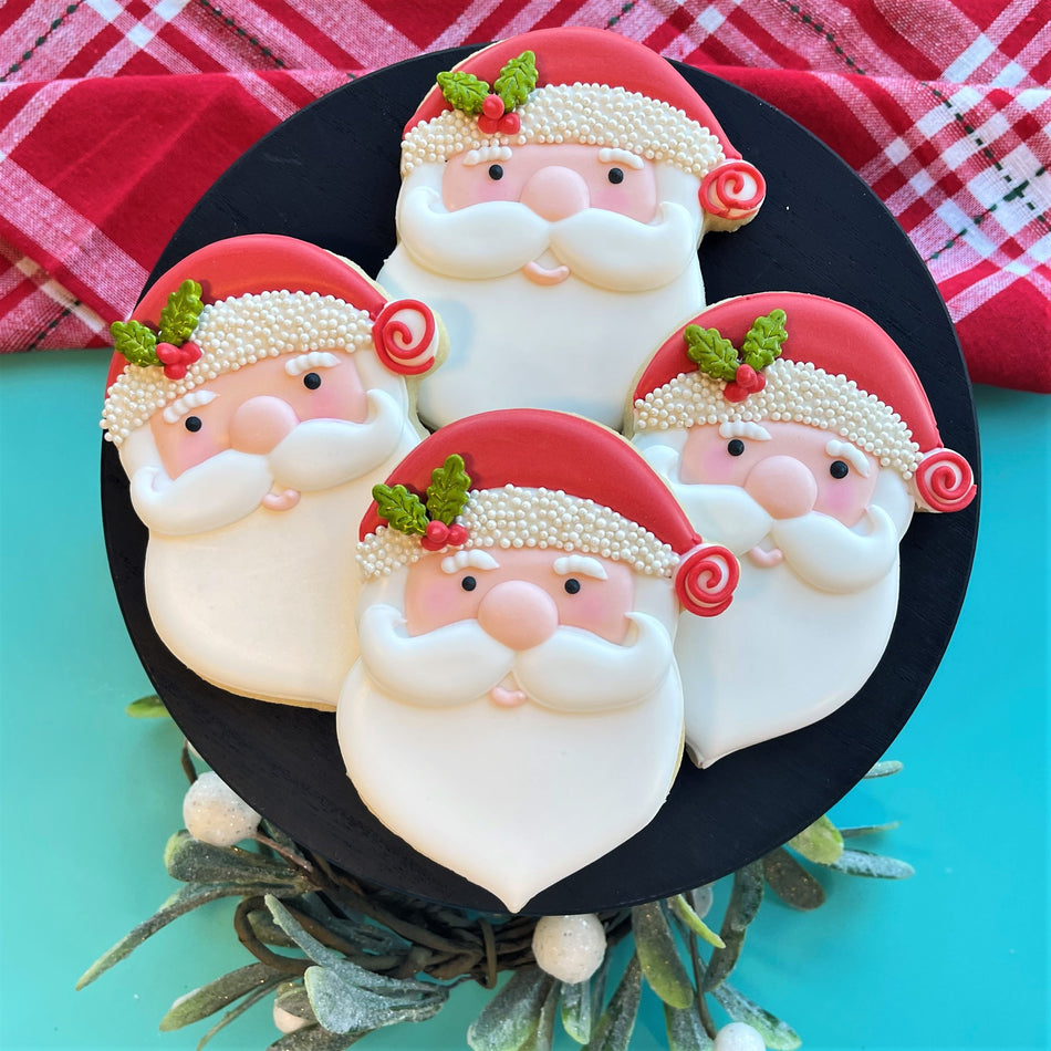 Santa Face Whimsical Cookie Cutter by The Flour Box