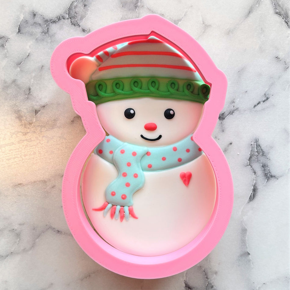 Santa Snowman Cookie Cutter