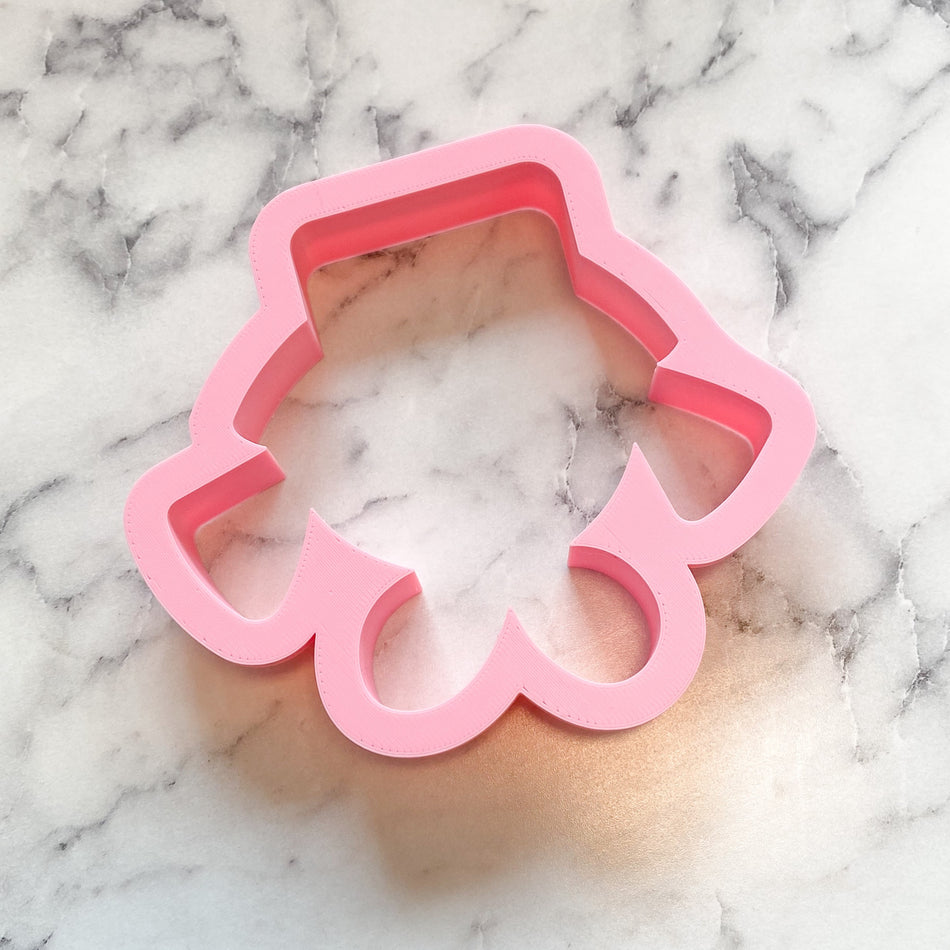 Scarecrow GIRL Face Cookie Cutter