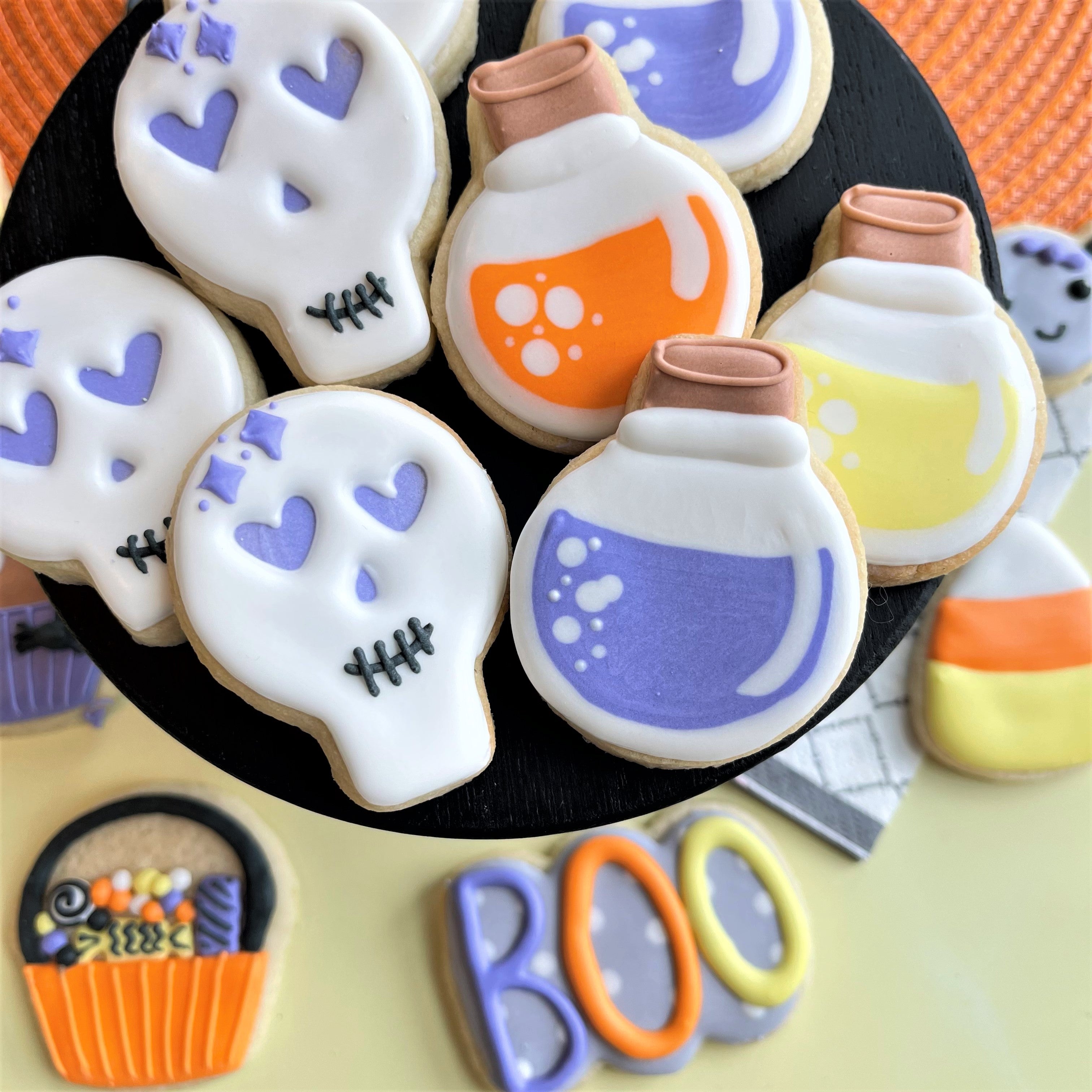 Mastering Minis: Halloween Cookie Decorating Class Recording