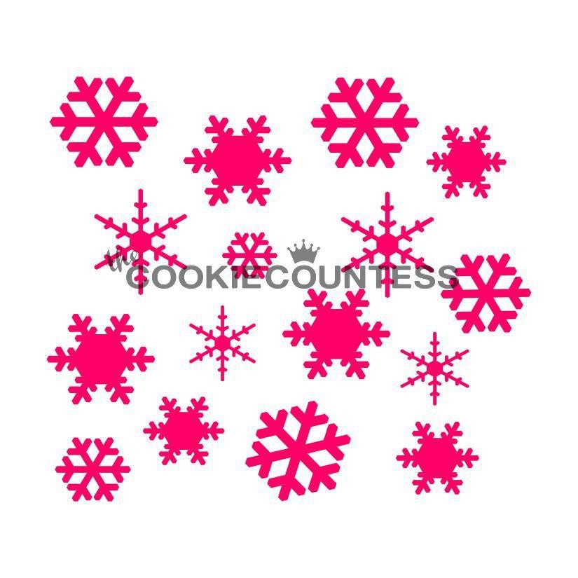 Snowflakes Stencil