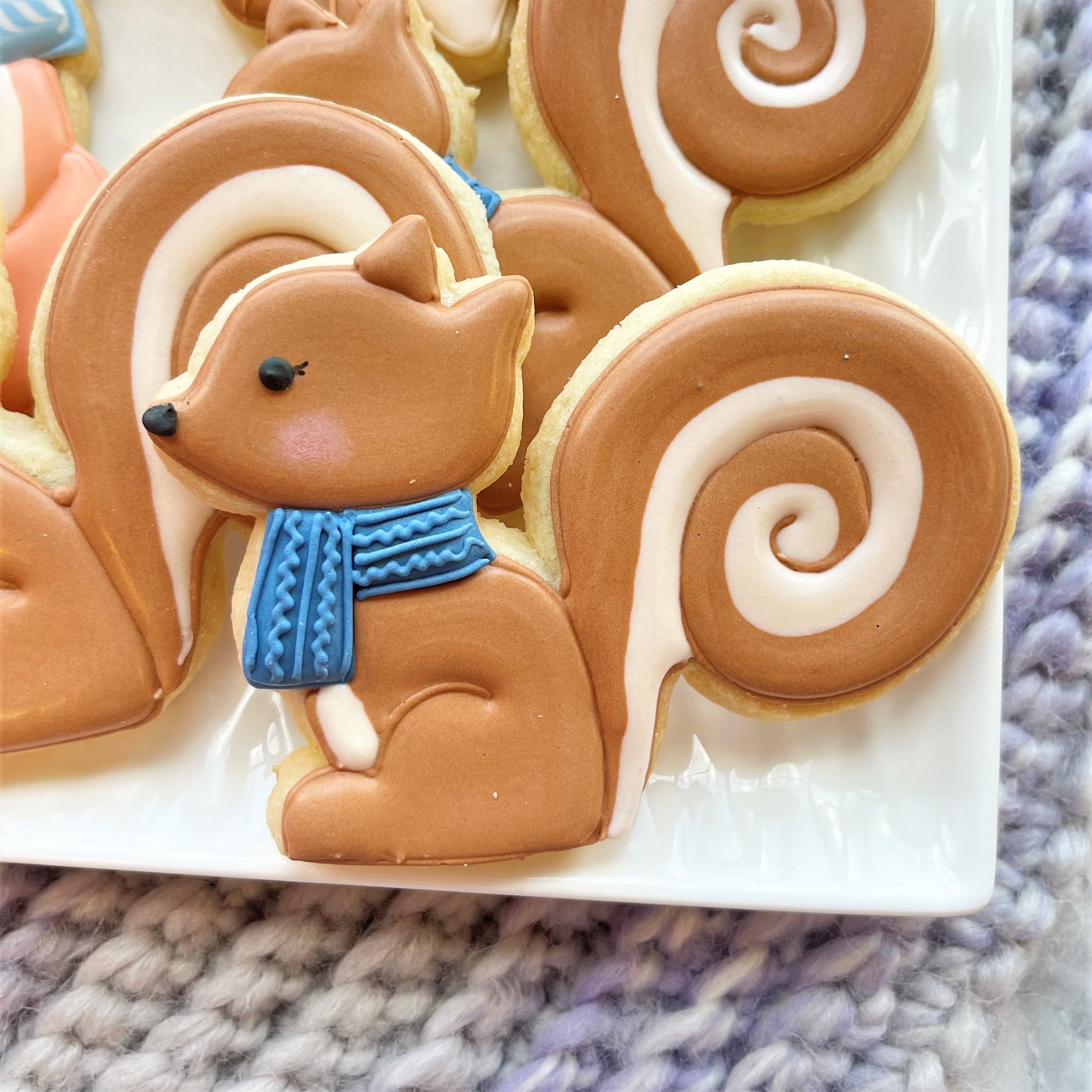 Cute Woodland Animals Cookie Cutter Set