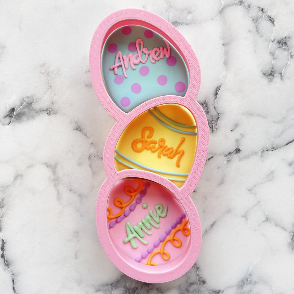 Eggs Stacked 3-in-1 Multi-Cookie Cutter