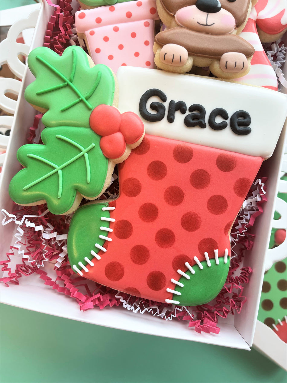 Holly Leaves with Berries Cookie Cutter