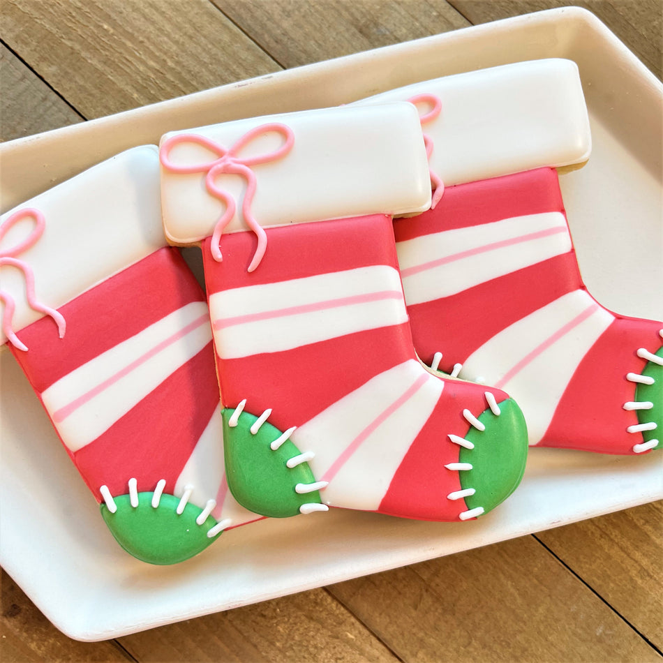 Christmas Stocking with Cuff Cookie Cutter