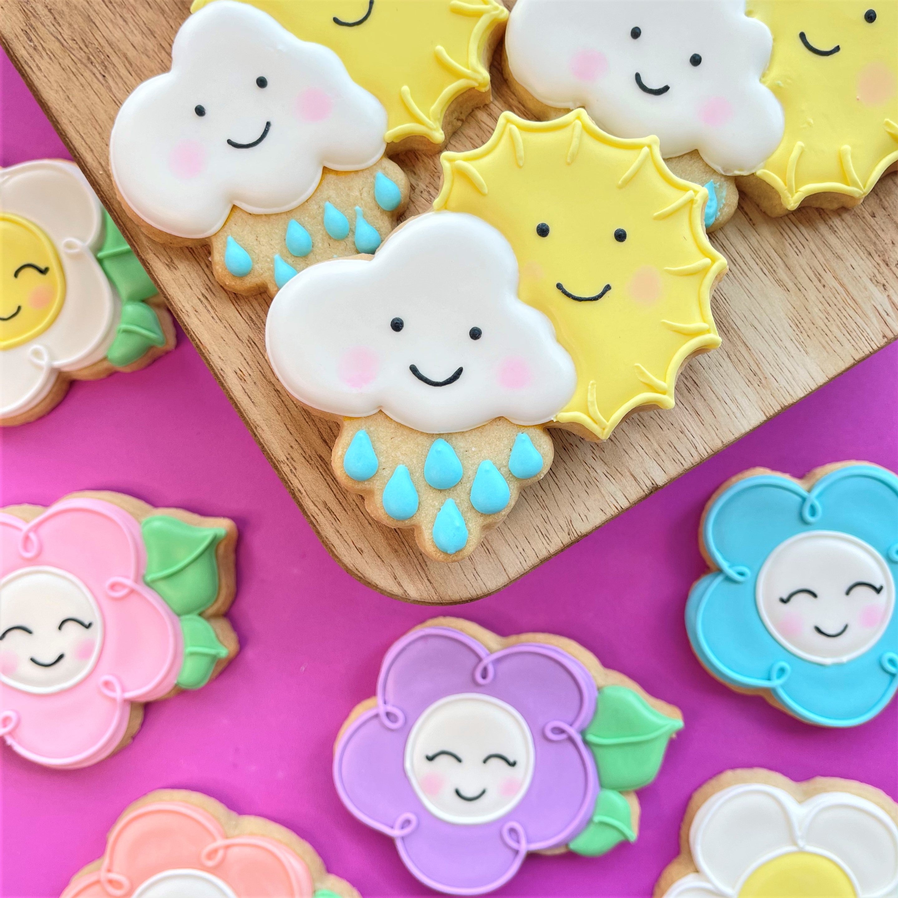 Spring Showers to Flowers Cookie Decorating Class Recording