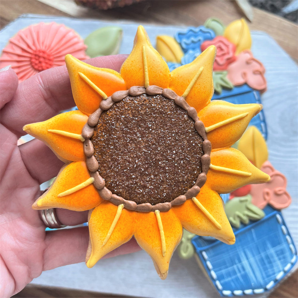 Fall Floral Cookie Cutter BUNDLE and Digital Decorating Guide