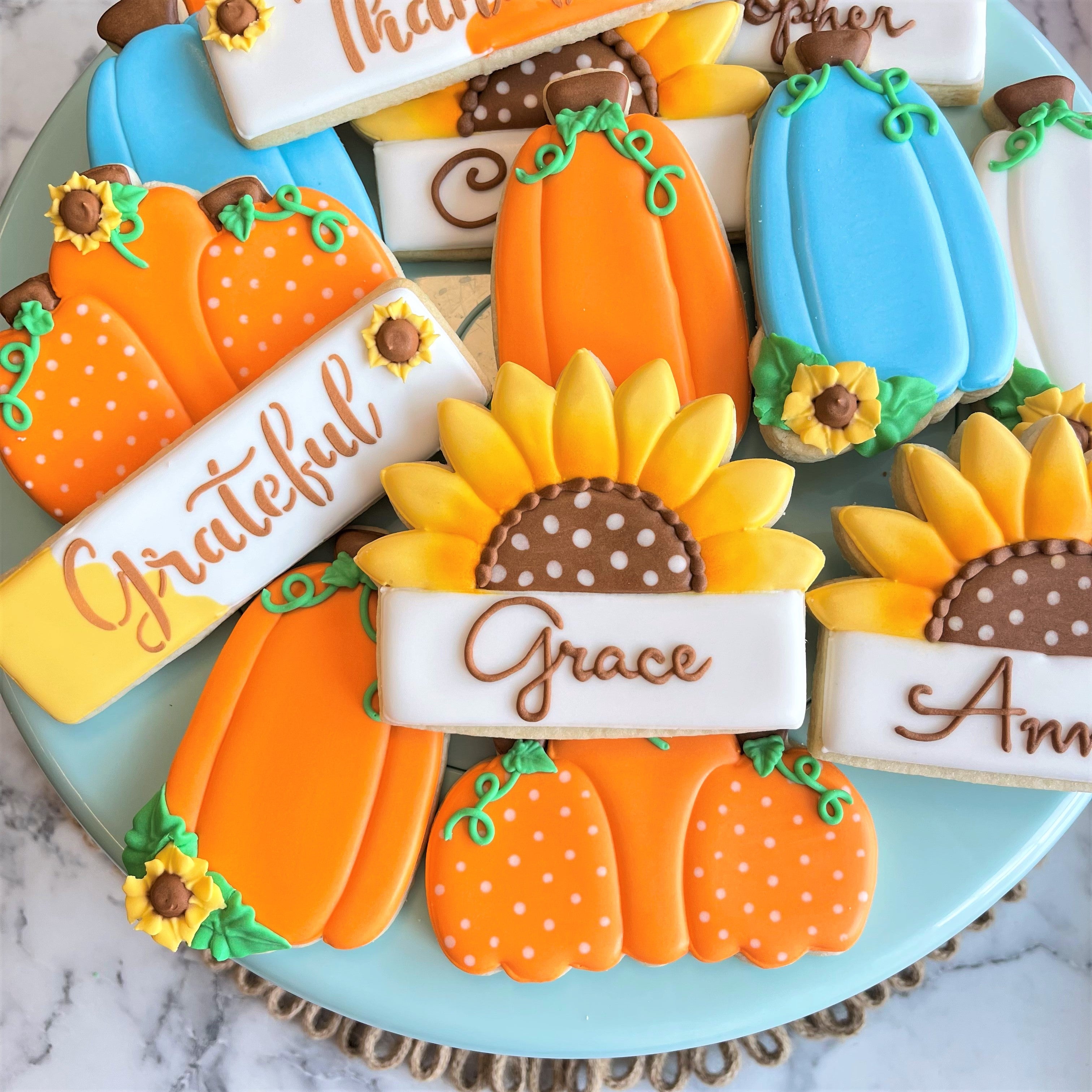 Sunflower Plaque Cookie Cutter