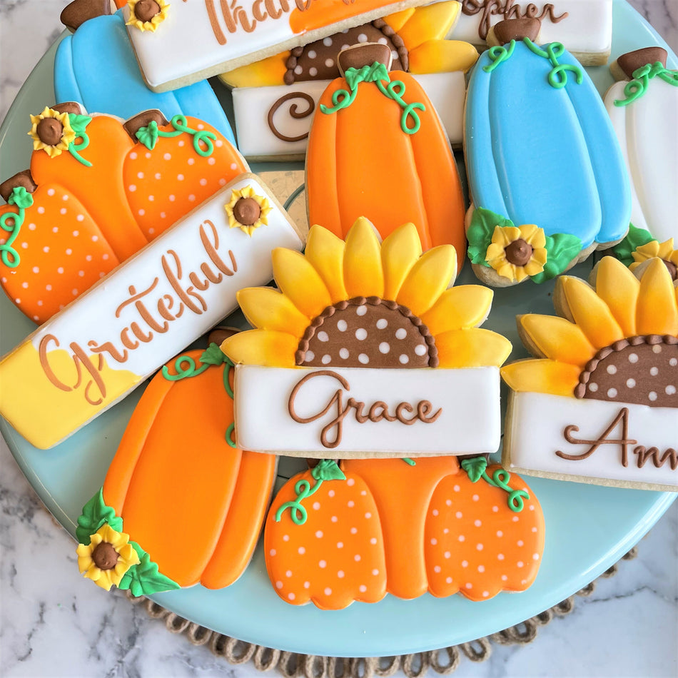 Sunflower Plaque Cookie Cutter